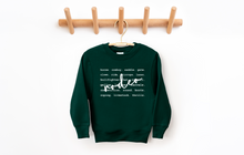 Load image into Gallery viewer, Youth Sport Writing Sweatshirt - Multiple Options

