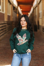 Load image into Gallery viewer, Sequin Duck Camo Patch Sweatshirt
