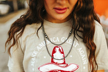 Load image into Gallery viewer, Silver Pearls Duo Layer Necklace
