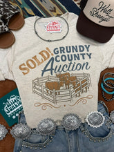 Load image into Gallery viewer, Sold! Grundy County Auction Graphic Tee

