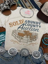 Load image into Gallery viewer, Sold! Grundy County Auction Graphic Tee
