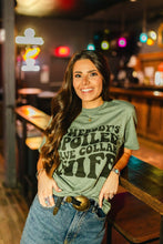 Load image into Gallery viewer, Spoiled Blue Collar Wife Graphic Tee
