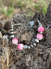 Load image into Gallery viewer, Sterling Silver Desert Rose Beaded Bracelet
