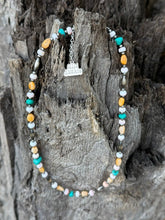 Load image into Gallery viewer, Sterling Silver Wild Harmony Stone Beaded Necklace

