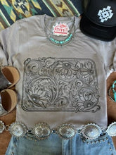 Load image into Gallery viewer, Sunflower Engraved Graphic Tee
