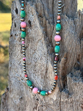 Load image into Gallery viewer, Sterling Silver Sweet Serenity Beaded Necklace
