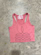 Load image into Gallery viewer, The Original, Viral Boot Stitch Western Tank Top
