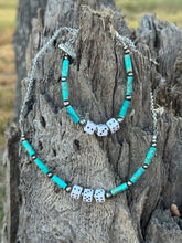 Load image into Gallery viewer, Sterling Silver Slot Dice Necklace
