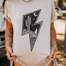 Load image into Gallery viewer, Thunder Bolt Scene Graphic Tee
