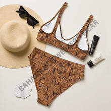 Load image into Gallery viewer, Yeehaw Tooled Leather Print Bikini
