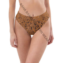 Load image into Gallery viewer, Yeehaw Tooled Leather Bikini Bottom
