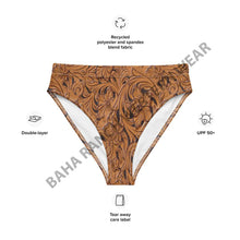 Load image into Gallery viewer, Yeehaw Tooled Leather Bikini Bottom
