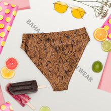 Load image into Gallery viewer, Yeehaw Tooled Leather Bikini Bottom
