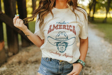 Load image into Gallery viewer, Trump Make America Cowboy Again Graphic Tee
