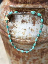 Load image into Gallery viewer, Turquoise Nugget Beaded Necklace
