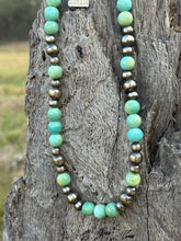 Load image into Gallery viewer, Turquoise Trailblazer Beaded Necklace
