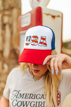 Load image into Gallery viewer, USA Trucker Hat
