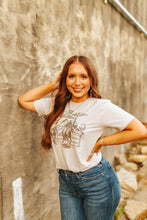 Load image into Gallery viewer, Western Cowboy Scene Graphic T-shirt
