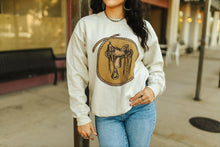 Load image into Gallery viewer, Western Saddle Graphic Sweatshirt
