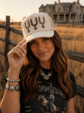 Load image into Gallery viewer, Western Spur Trio Trucker Hat

