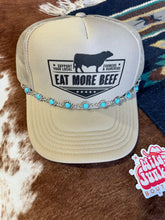 Load image into Gallery viewer, Western Turquoise Hat Chain
