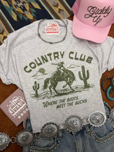 Load image into Gallery viewer, Where The Boots Meet The Bucks Graphic Tee
