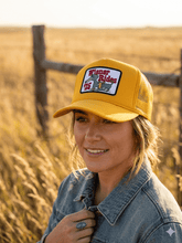 Load image into Gallery viewer, Wiener Rides Patch Trucker Hat
