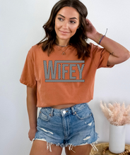 Load image into Gallery viewer, Wifey Checkered - Comfort Colors
