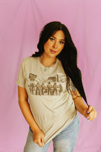 Load image into Gallery viewer, Wild West Cowboys Scene Graphic Tee
