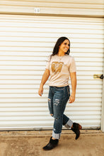 Load image into Gallery viewer, Wild West Steer Skull Graphic Tee
