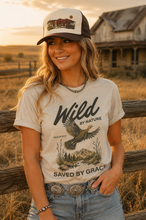 Load image into Gallery viewer, Wild by Nature Saved by Grace Graphic Tee
