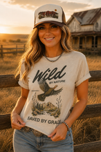 Load image into Gallery viewer, Wild by Nature Saved by Grace Graphic Tee
