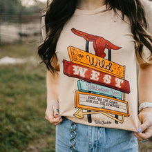 Load image into Gallery viewer, Wild West Welcomes You Marquee Graphic T-shirt
