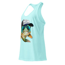 Load image into Gallery viewer, Honey Hole Fish Women’s Fitted Racerback Tank Top
