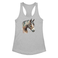 Load image into Gallery viewer, War Pony Women’s Fitted Racerback Tank Top
