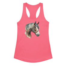 Load image into Gallery viewer, War Pony Women’s Fitted Racerback Tank Top
