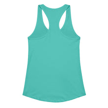 Load image into Gallery viewer, Aztec Cowboy Women’s Fitted Racerback Tank Top
