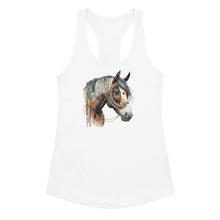 Load image into Gallery viewer, War Pony Women’s Fitted Racerback Tank Top
