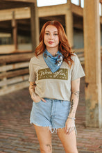 Load image into Gallery viewer, Wranglin Kids &amp; Cows Graphic Tee - Tan
