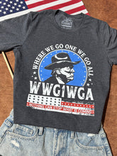 Load image into Gallery viewer, WWG1WGA Unisex Trump Graphic Tee

