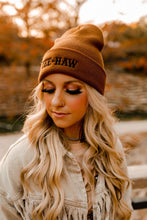 Load image into Gallery viewer, Yeehaw Knit Embroidered Beanie
