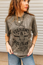 Load image into Gallery viewer, Yeehaws And Hellnaws RealTree Camo Graphic Tee
