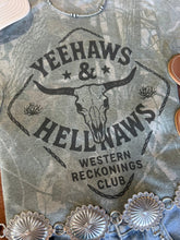 Load image into Gallery viewer, Yeehaws And Hellnaws RealTree Camo Graphic Tee
