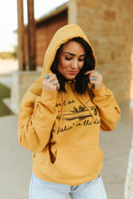 Load image into Gallery viewer, You And Me Go Fishing In The Dark Graphic Hoodie
