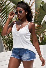 Load image into Gallery viewer, Lace Trim V-Neck Cami Top
