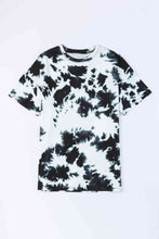 Load image into Gallery viewer, Tie-Dye Round Neck Short Sleeve Tunic Tee

