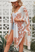 Load image into Gallery viewer, Floral Side Slit Cover Up
