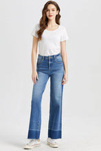 Load image into Gallery viewer, BAYEAS Full Size High Waist Cat&#39;s Whisker Wide Leg Jeans
