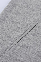 Load image into Gallery viewer, Printed Color Block Drawstring Detail Hoodie
