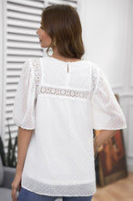 Load image into Gallery viewer, Flutter Sheer Sleeves Babydoll Top
